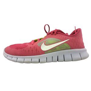 Nike Free Run 3 GS Spark Pink Volt Youth Running Shoes 512098-600 Size 6Y